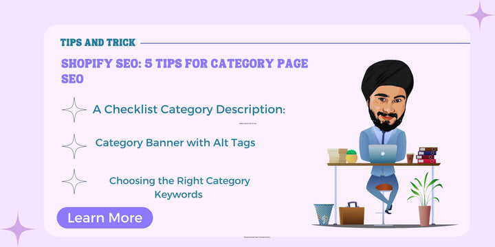 Shopify SEO: 5 Tips for category Page SEO